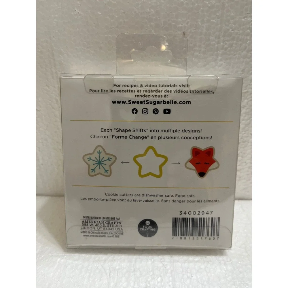 Sweet Sugarbelle Cookie Cutters Snack‎ Time Star